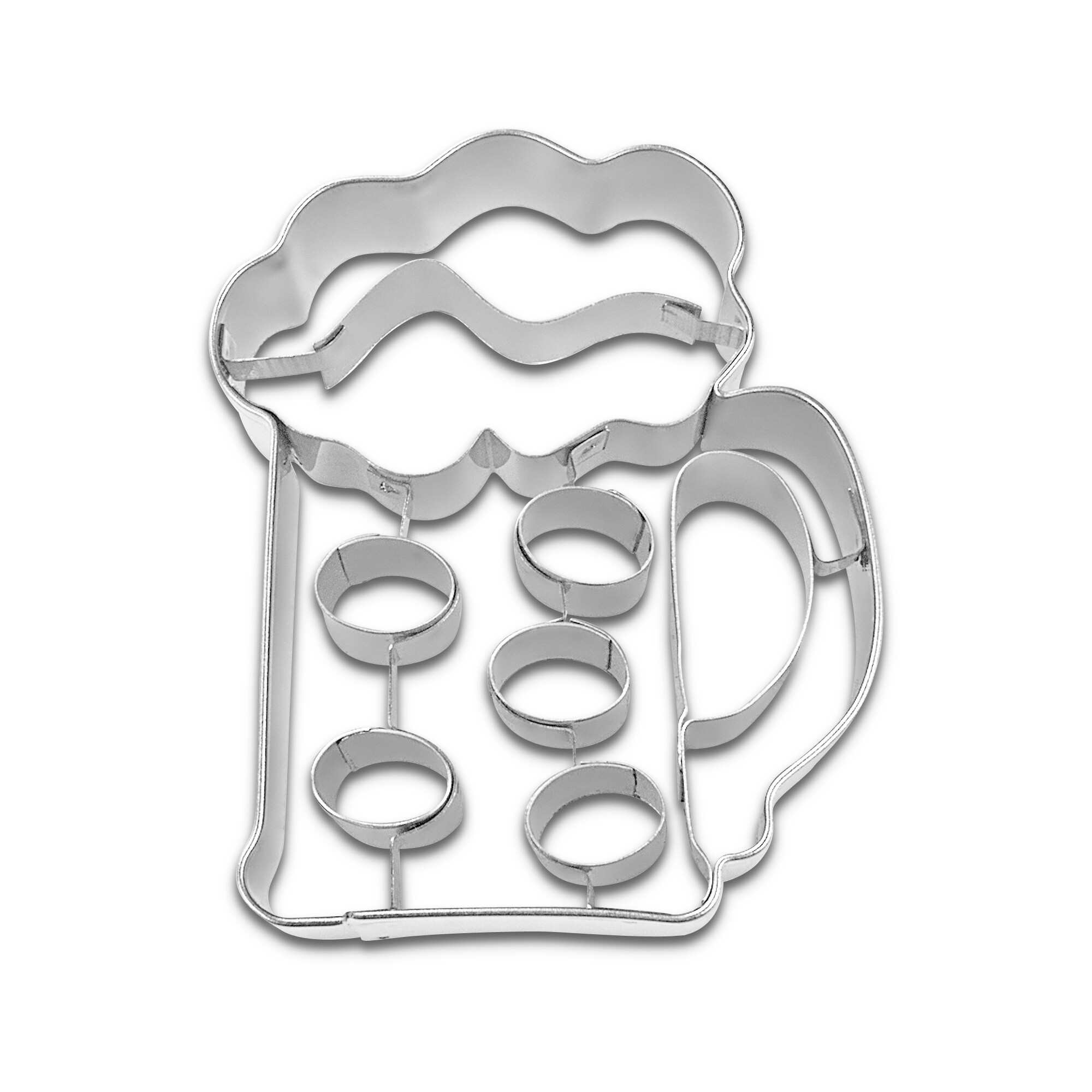 Cookie cutter with stamp – Beer mug