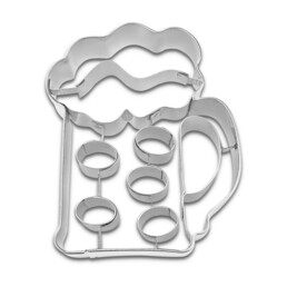 Cookie cutter with stamp – Beer mug