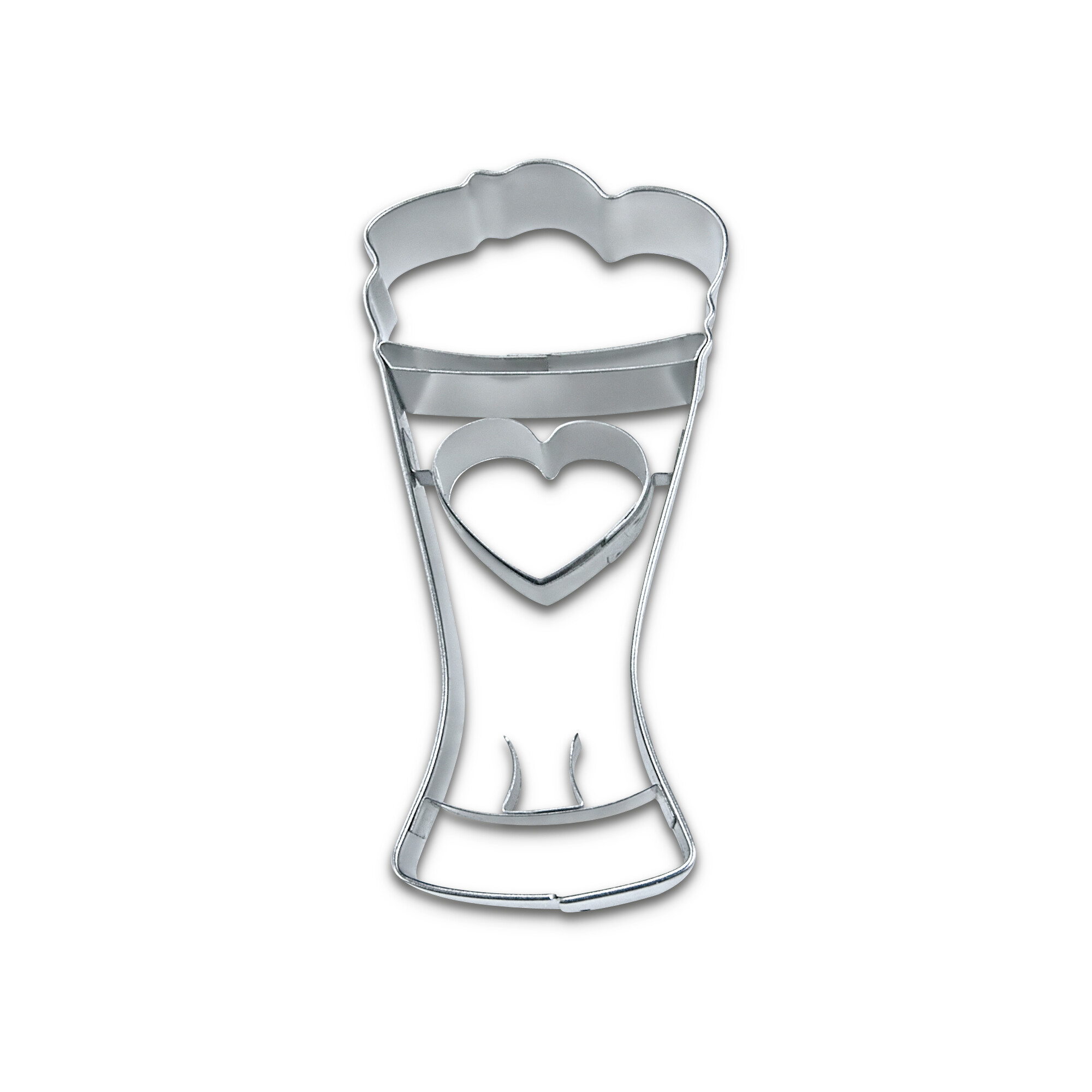 Cookie cutter with stamp – Wheat beer glass