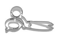 Cookie cutter with stamp – Scissors