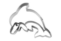 Cookie cutter with stamp – Dolphin