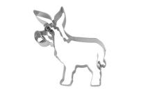 Cookie cutter with stamp – Donkey