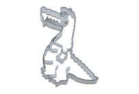 Cookie cutter with stamp – Crocodile