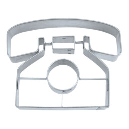 Cookie cutter with stamp – Telephone
