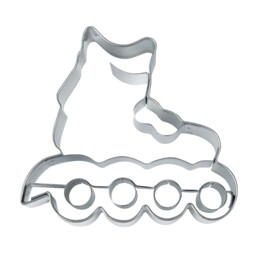 Cookie cutter with stamp – Inline skate