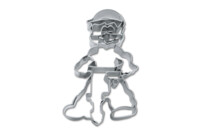 Cookie cutter with stamp – Construction worker