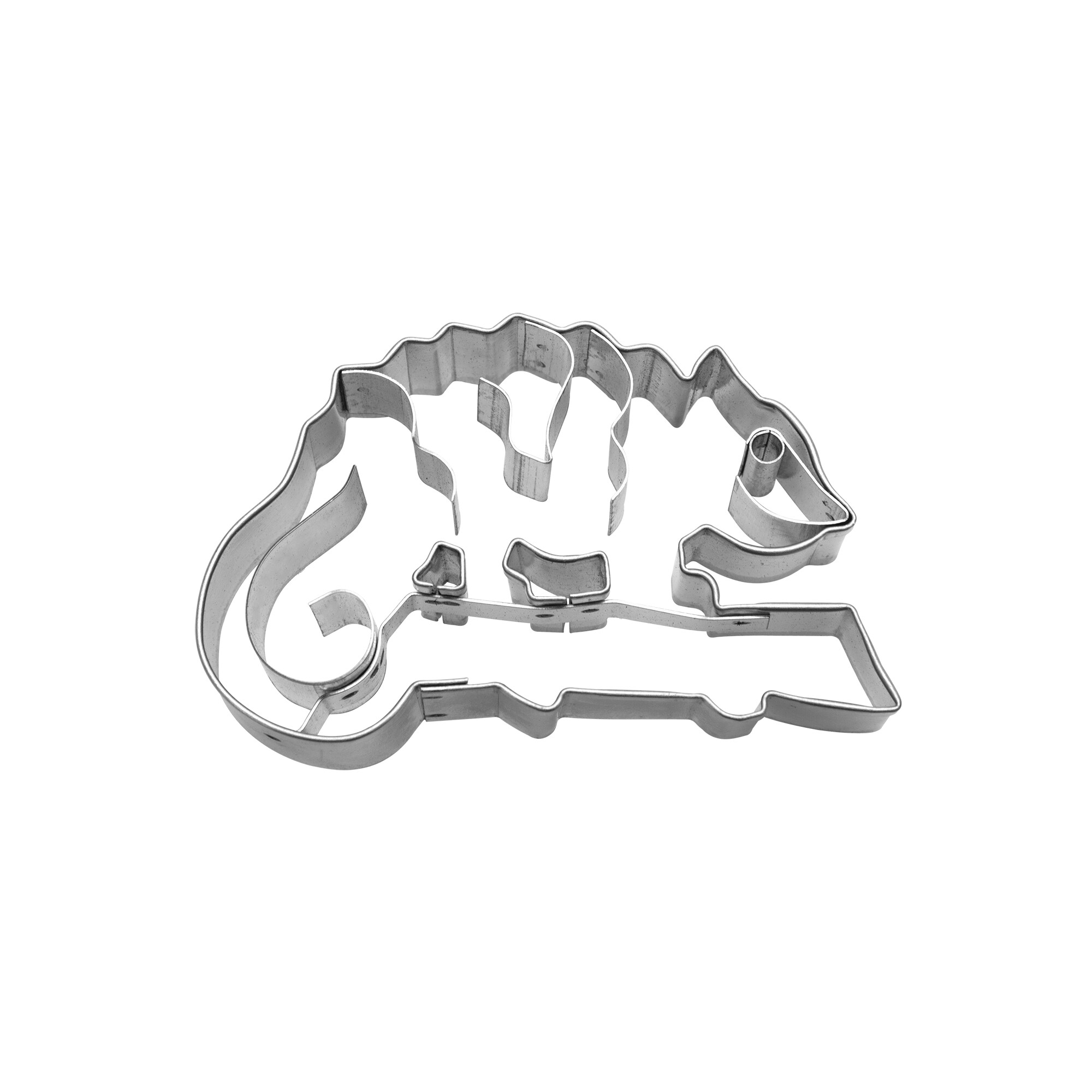 Cookie cutter with stamp – Chameleon