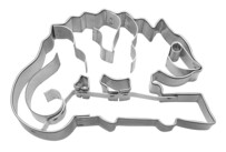 Cookie cutter with stamp – Chameleon