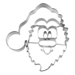 Cookie cutter with stamp – Santa Claus face