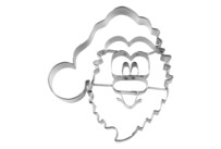 Cookie cutter with stamp – Santa Claus face