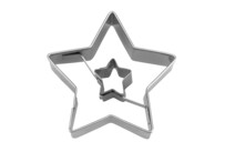 Cookie cutter with stamp – Star in star
