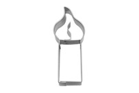 Cookie cutter with stamp – Candle