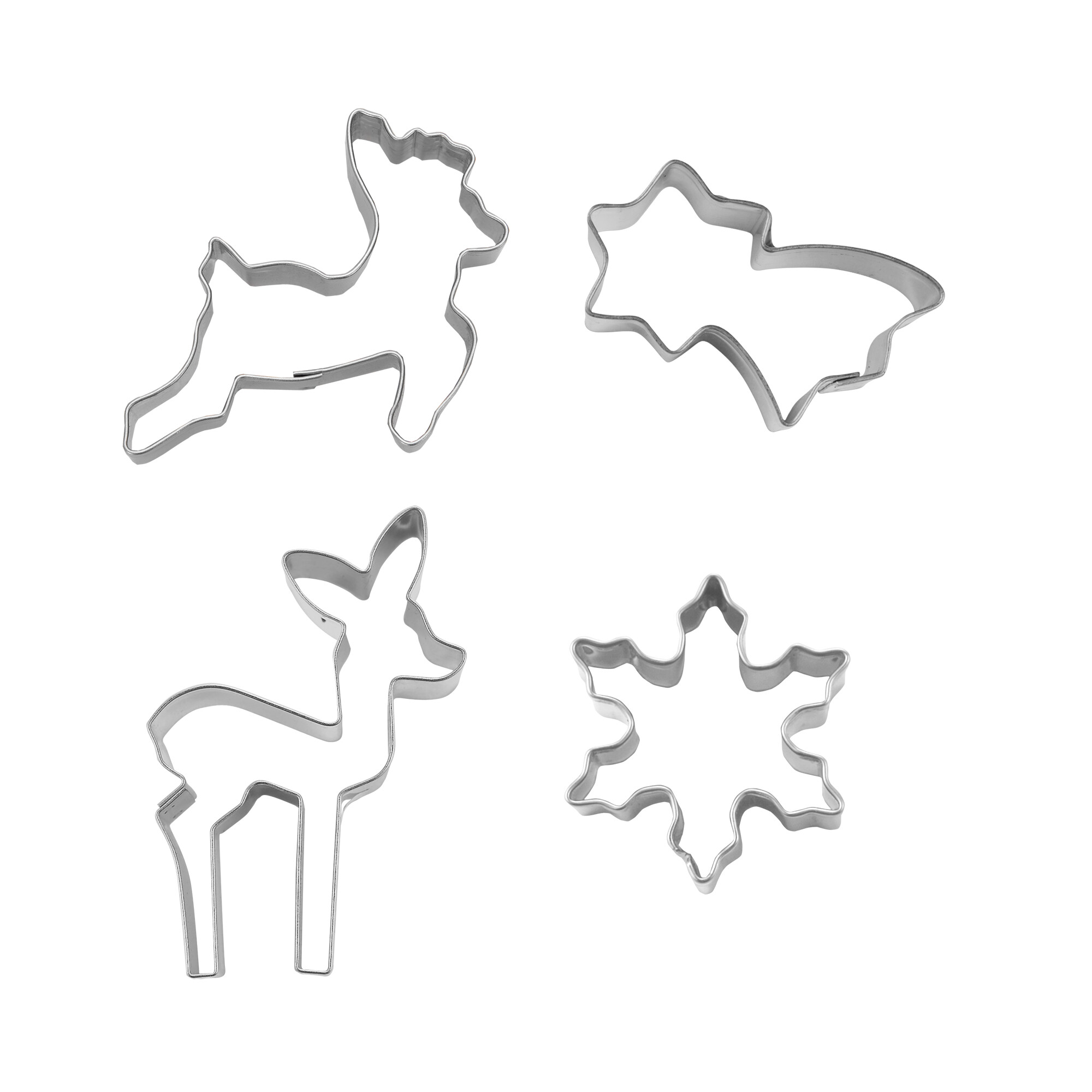 Ausstecher – Little christmas – Set, 4-teilig