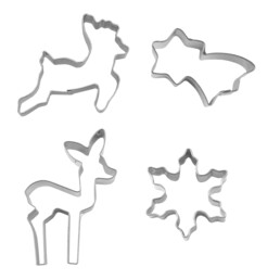 Cookie Cutter – Little christmas – Set, 4 parts