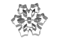 Cookie Cutter – Ice crystal – with inner cutter
