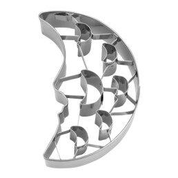Cookie Cutter – Moon – with inner cutter