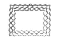 Terraces cookie cutter – Rectangle – corrugated – Set, 3 parts