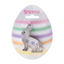 Cookie Cutter – Rabbit sitting – on Card