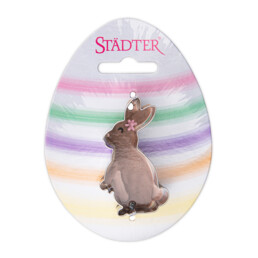 Cookie Cutter – Rabbit – on Card