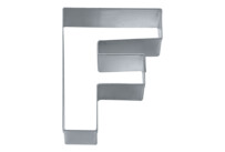 Cookie Cutter – Letter F
