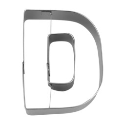 Cookie Cutter – Letter D