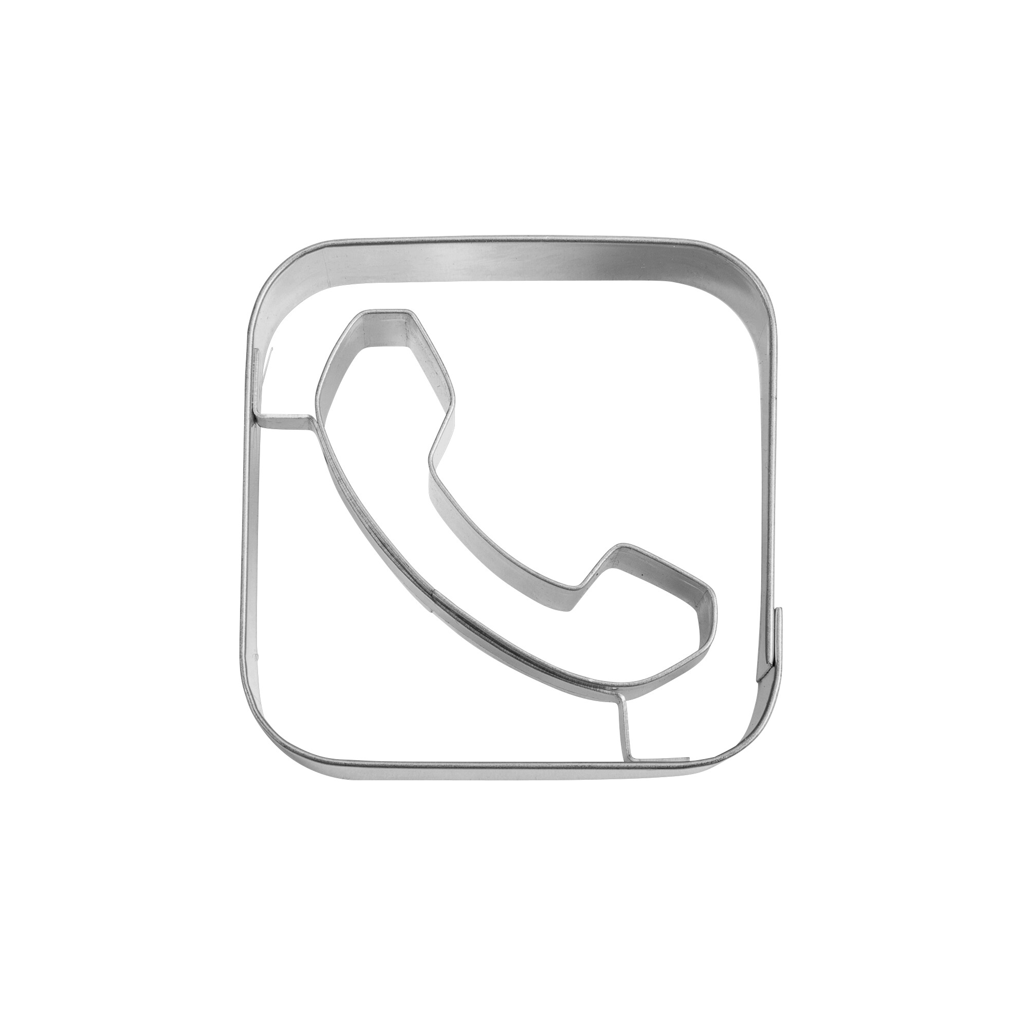 Cookie cutter with stamp – App-Cutter phone