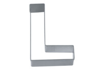 Cookie Cutter – Letter L
