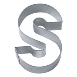 Cookie Cutter – Letter S