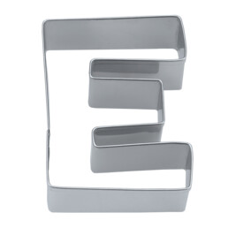Cookie Cutter – Letter E