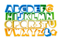 Cookie Cutter – Alphabet – Set, 28 parts