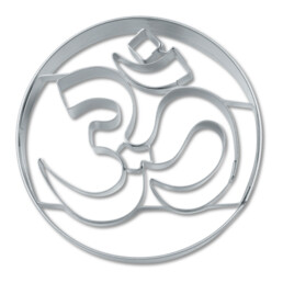 Cookie cutter with stamp – Om