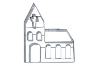 Cookie cutter with stamp – Church