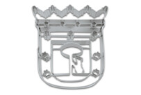 Cookie cutter with stamp – Madrid coat of arms