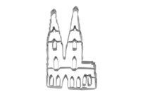 Cookie cutter with stamp – Cologne cathedral