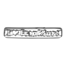 Cookie cutter with stamp – I Love Frankfurt