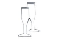 Cookie cutter with stamp – Champagne glasses