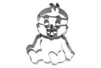 Cookie cutter with stamp – Baby