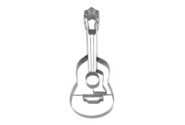 Cookie cutter with stamp – Guitar