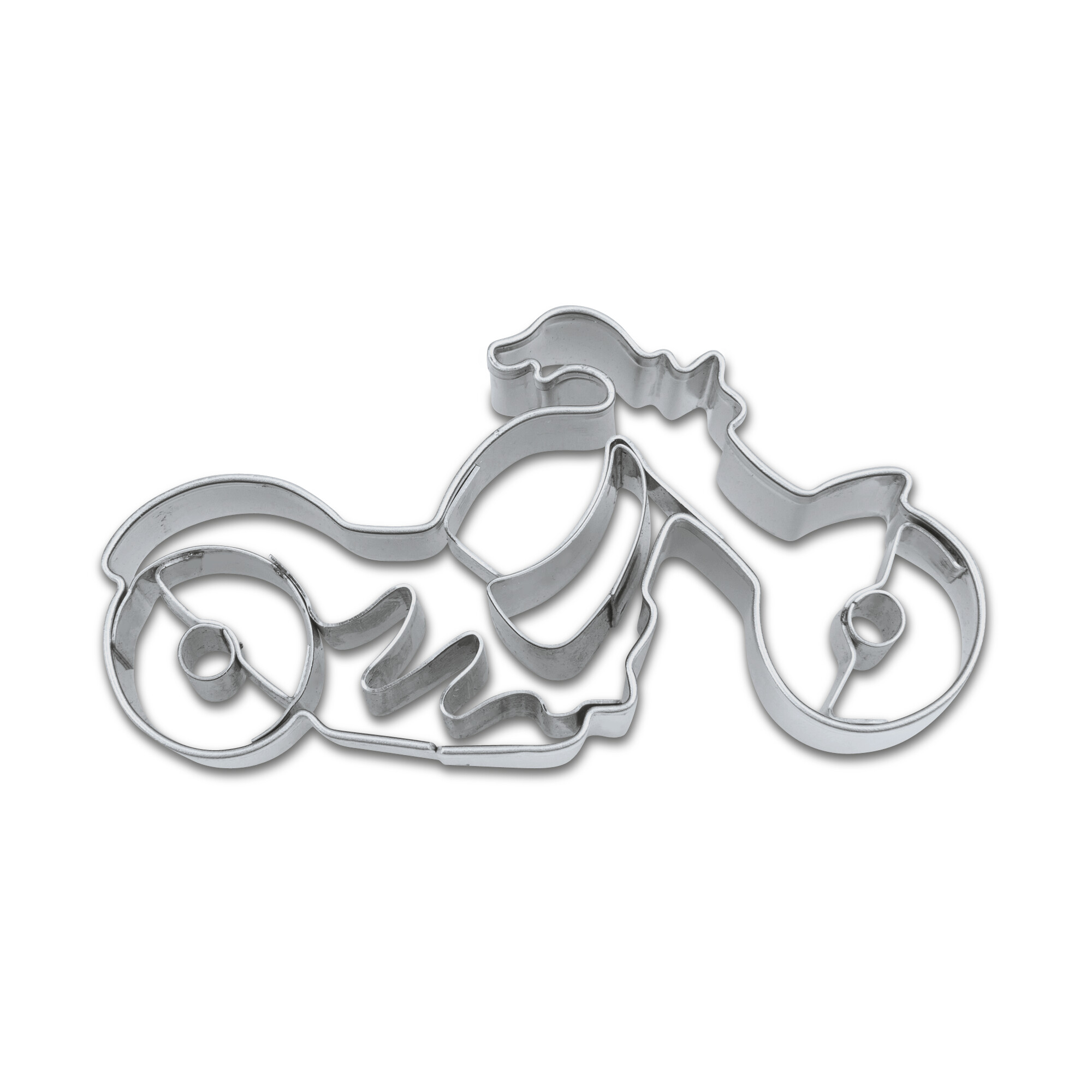 Cookie cutter with stamp – Motorcycle