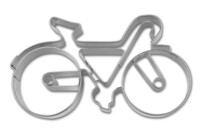 Cookie cutter with stamp – Racing bike / Bicycle