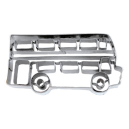 Cookie cutter with stamp – Double-deck bus