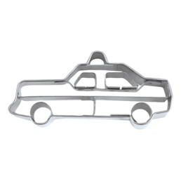 Cookie cutter with stamp – Police car