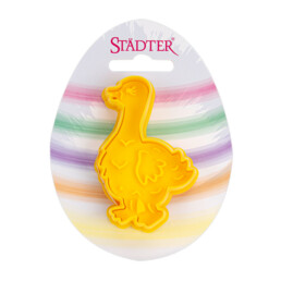 Cookie cutter with stamp and ejector – Goose – on Card