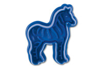 Cookie cutter with stamp and ejector – Zebra