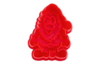 Cookie cutter with stamp and ejector – Santa Claus