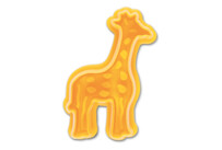 Cookie cutter with stamp and ejector – Giraffe