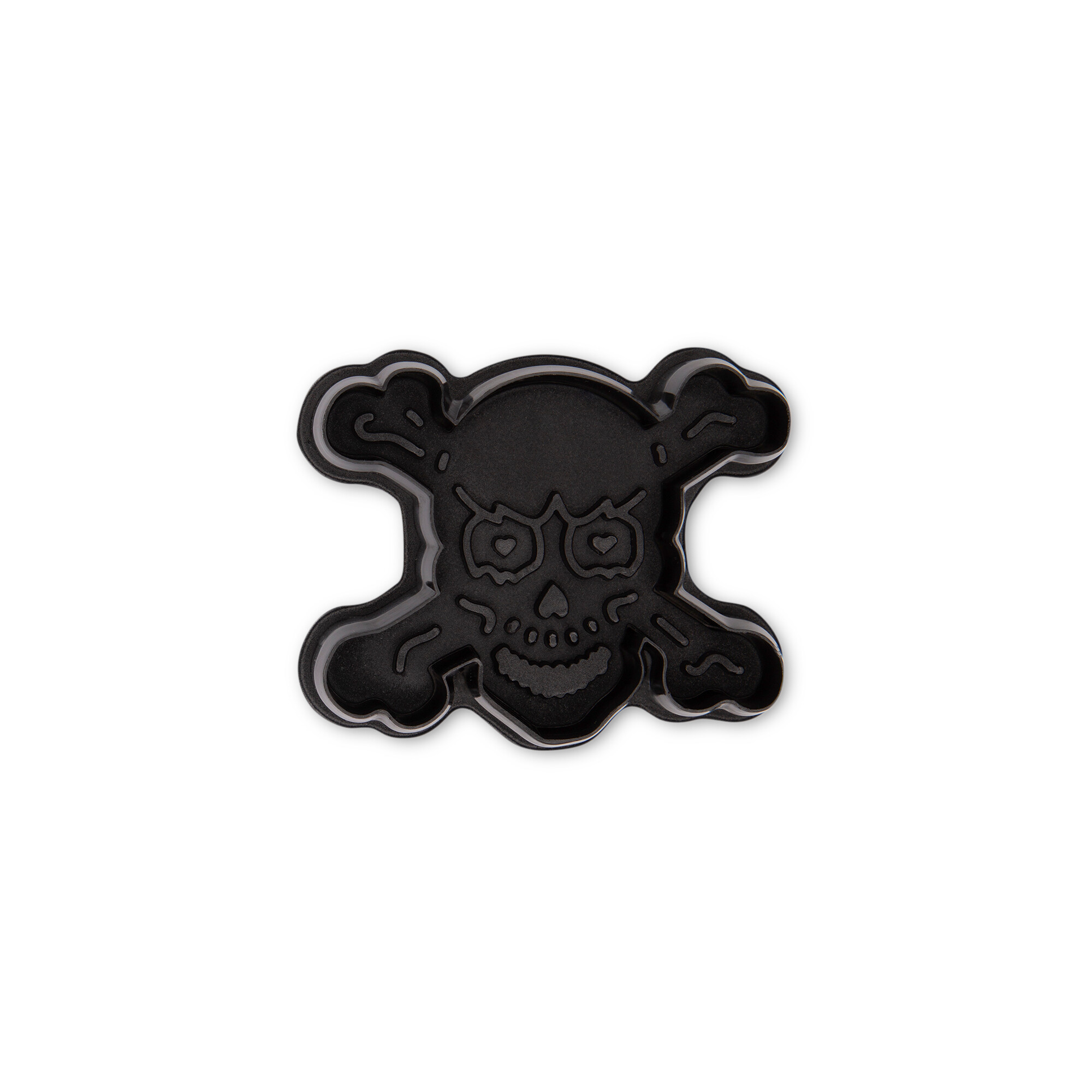 Cookie cutter with stamp and ejector – Skull