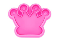 Cookie cutter with stamp and ejector – Crown