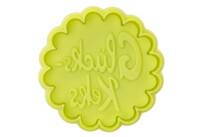 Cookie cutter with stamp and ejector – Lucky cookie