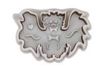 Cookie cutter with stamp and ejector – Bat